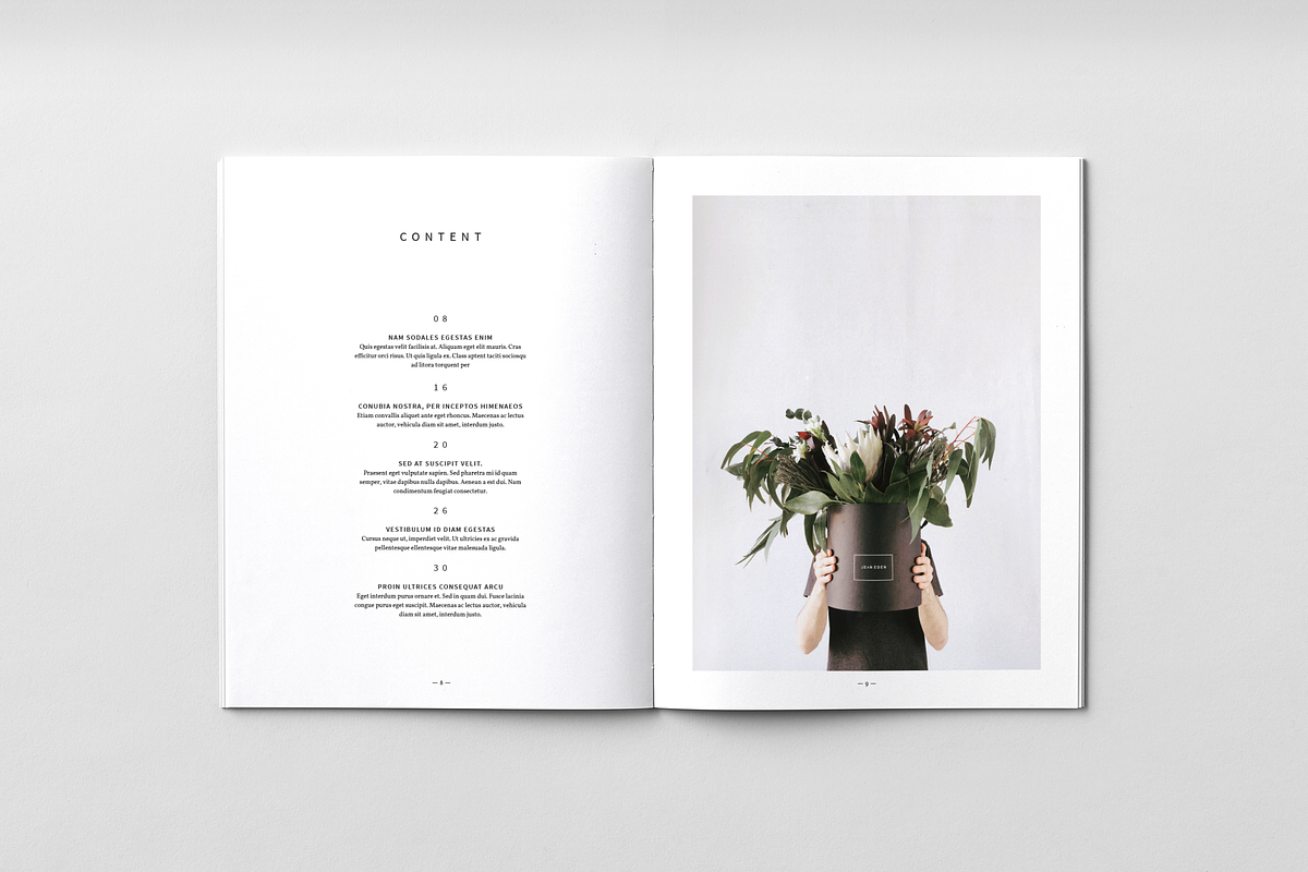 Volkhov Lookbook, a Brochure Template by BOXKAYU (Photo 7 of 18)