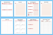 2025-26 Family Planner Canva, a Stationery Template by Designmela01 (Thumbnail 4 of 6)
