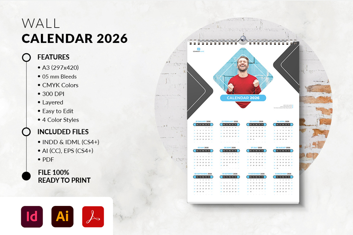 2026 Calendar Printable preview 3