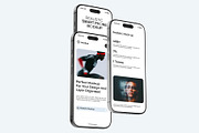Premium iPhone Screen Mockup Bundle, an iPhone Mockup by graphypix (Thumbnail 13 of 14)