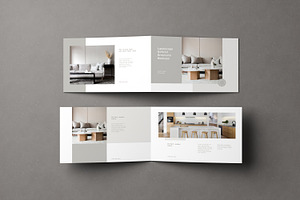 Landscape Bifold Brochure Mockups