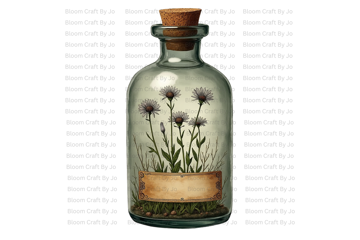 Apothecary Jars, a Decorative Illustration by Bloom Craft Creations (Photo 3 of 12)