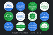 Product Packaging Sticker Set, an Object Graphic by DesignerCandies (Thumbnail 11 of 11)