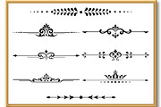 Vintage set of decorative elements, a Decorative Illustration by RODINA (Thumbnail 3 of 3)