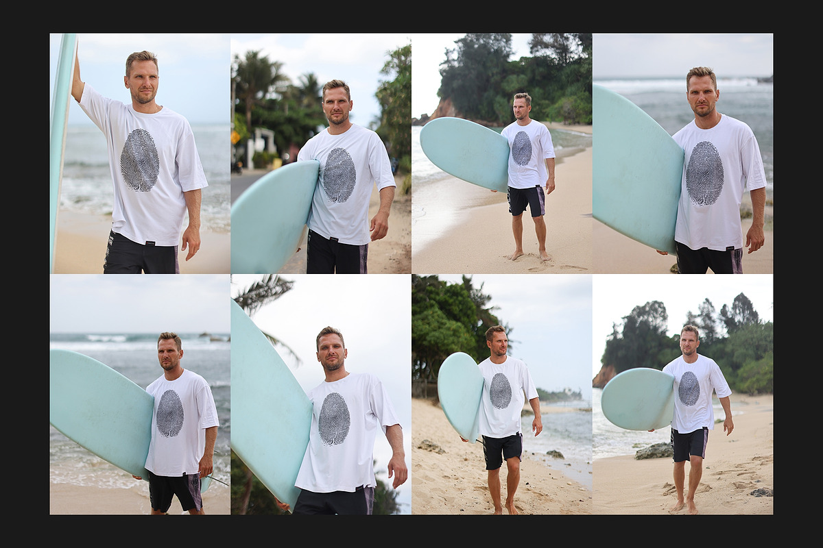 Surf T-Shirt Mockup, a Shirt Mockup by Freeman Studio (Photo 9 of 19)