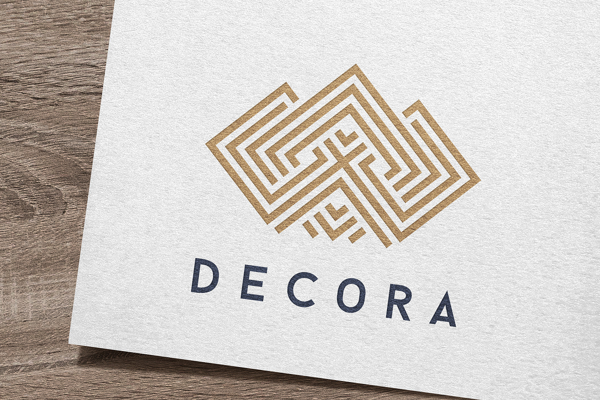 Decora Logo, a Branding & Logo Template by IKarGraphics (Photo 2 of 4)