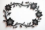 Ornamental Silhouette Frame Pack, an Illustration by BIPLOB EXPERT (Thumbnail 9 of 9)