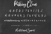 Pathway script - 2 styles, a Script Font by VP Fonts (Thumbnail 8 of 9)