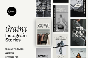 Grainy | Instagram Stories | Canva