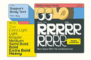 Radicle - Font Family, a Sans Serif Font by Graptail (Thumbnail 3 of 10)
