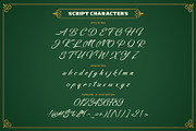 Brown Hunter Victorian Set, a Serif Font by alit design (Thumbnail 13 of 32)