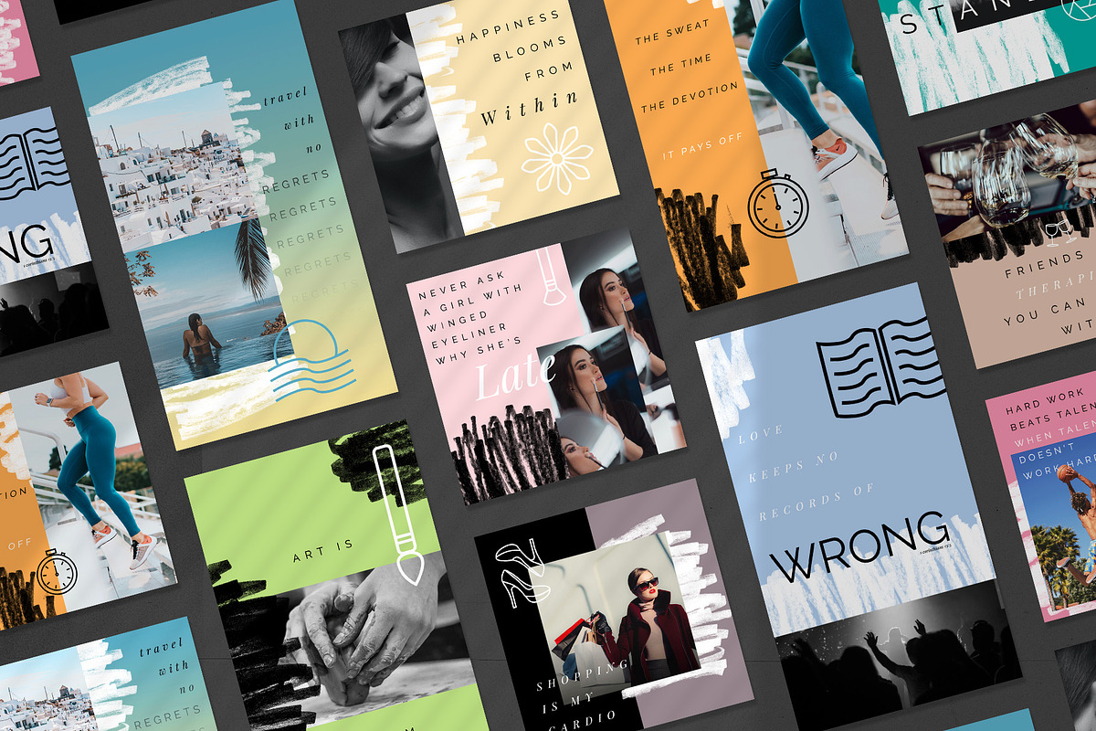 Personal Lifestyle IG Template, a Social Media Template by The Fake PNG (Photo 2 of 9)