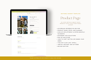 Trendy Online Clothing Showit Site, a Websites & App Template by ammarosedesignsllc (Thumbnail 6 of 8)