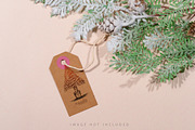 Christmas Card Mockup set 2, a Packaging Mockup by YuMyart (Thumbnail 2 of 5)