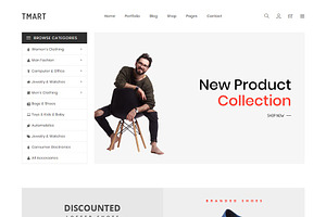 Tmart Free ECommerce Template