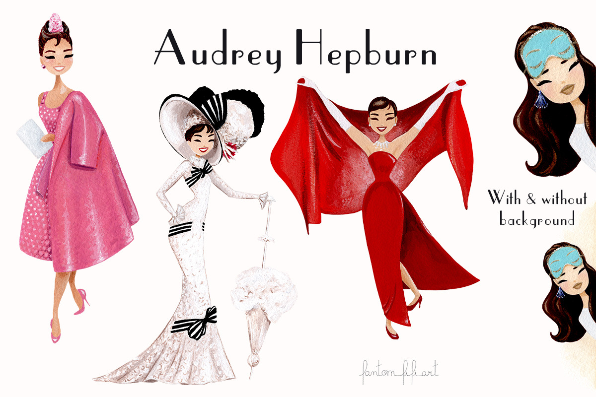 Hollywood Vintage 2, an Illustration by Fantom Fifi Art (Photo 3 of 9)