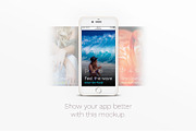 iPhone™ Mockup with Slide Screen, an iPhone Mockup by eppearance (Thumbnail 1 of 4)
