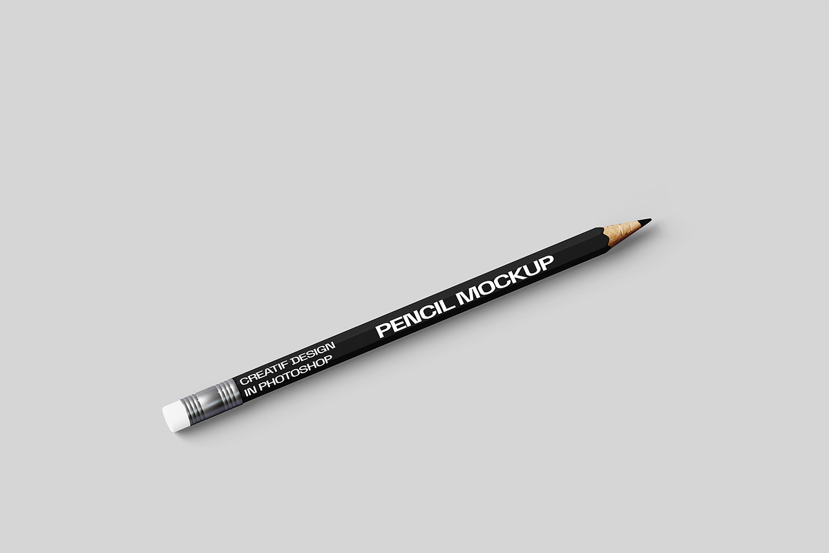 Pencil Mockup, a Pens & Pencil Mockup by Unerispace (Photo 3 of 3)