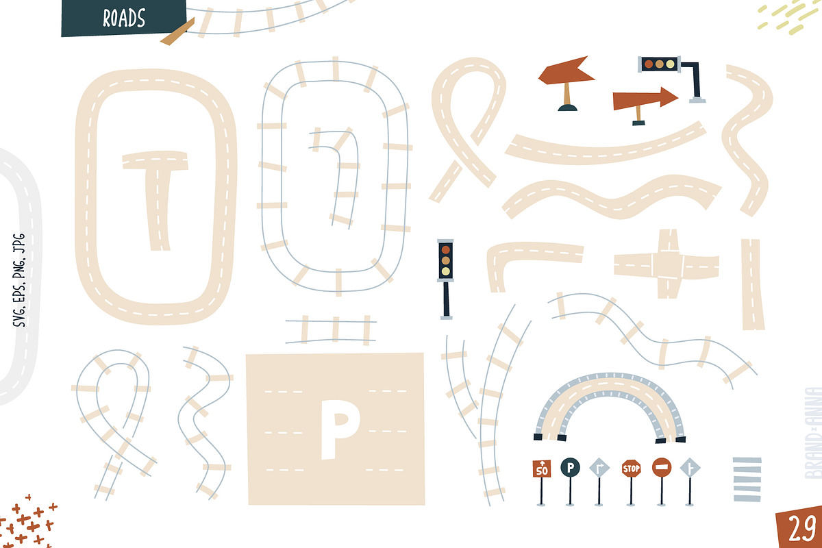 Map Creator Vector Bundle, an Animal Illustration by Brandianna (Photo 11 of 16)