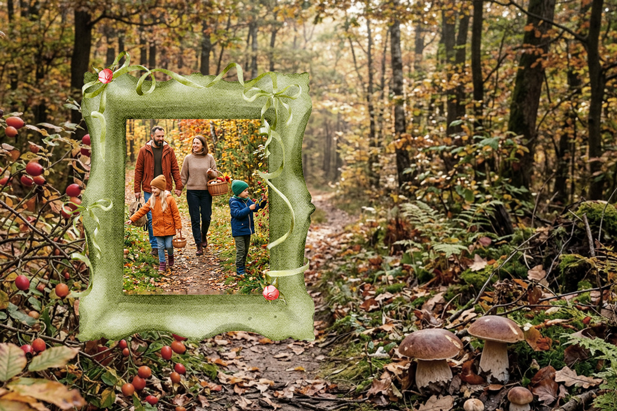 Watercolor Frames Autumn Clipart, an Object Illustration by Pattern + watercolor (Photo 8 of 10)