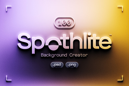 100 Spothlite Background Creator