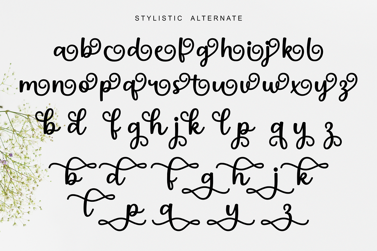 Taskyna - Modern Script Font, a Script Font by Imiftype Studio (Photo 9 of 10)