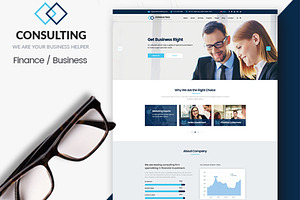 Consulting Finance WordPress