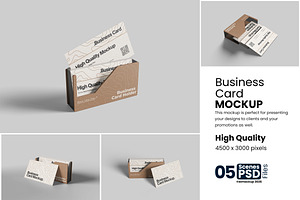 Minimalist Business Card Mockup