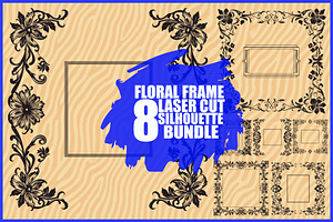 Decorative Frame Laser Cut, an Illustration by musafir_fashion