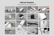 16 Stationery Mockups (Beginner), a Product Mockup by Grandvity Design (Thumbnail 6 of 23)