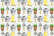 Gardening. Watercolor set, a Decorative Illustration by Maria's little shop (Thumbnail 8 of 9)