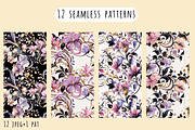 Vivid Elegant - Floral Patterns, a Pattern Graphic by Art Sproot (Thumbnail 5 of 8)