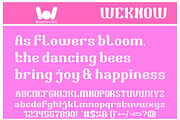 Shine Brightly font, a Font by weknow (Thumbnail 3 of 8)