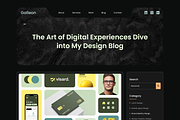 Galleon Personal Portfolio Template, an UI Kit Template by ReformedTech (Thumbnail 7 of 9)