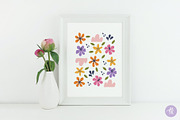 Abstract Flowers Hand Drawn Set, an Object Graphic by Alena Koval (Thumbnail 7 of 11)