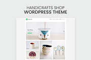 Handicraft Shop WordPress Theme, a WordPress Template by Pixflow (Thumbnail 1 of 11)