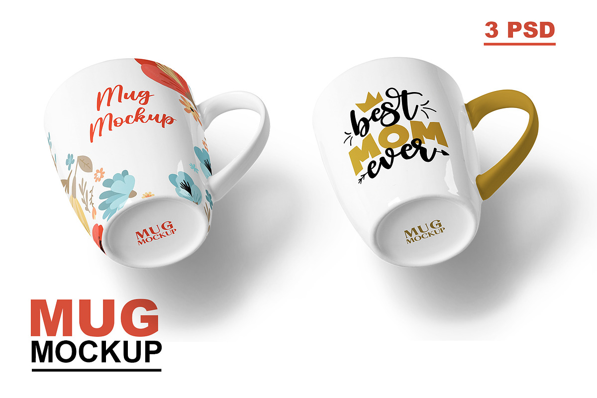 Mug Mockup, a Cups & Container Mockup by GraphicsPixel (Photo 1 of 5)