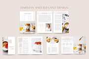 Cookbook Template CANVA, a Templates & Theme by Marianne Design Co (Thumbnail 7 of 8)