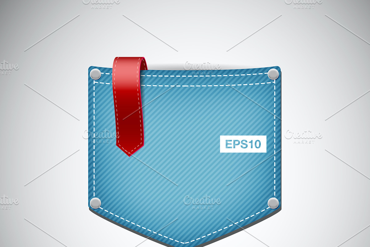 Denim Pocket Banners, a Templates & Theme by lissius (Photo 6 of 10)
