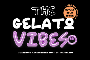 Gelato Vibes Handwritten Street Font