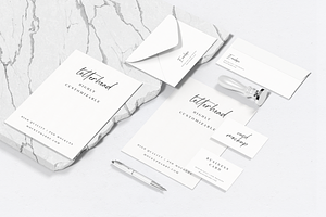 Marble Brand Identity Mockup