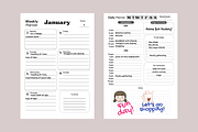 Planner / Journal Templates, a Templates & Theme by EffahArt (Thumbnail 5 of 7)