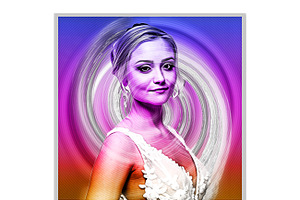 Twirl Paint Photoshop Action