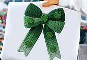 St Patrick’s Day Bow PNG, an Illustration by DreamCafeArt (Thumbnail 7 of 8)