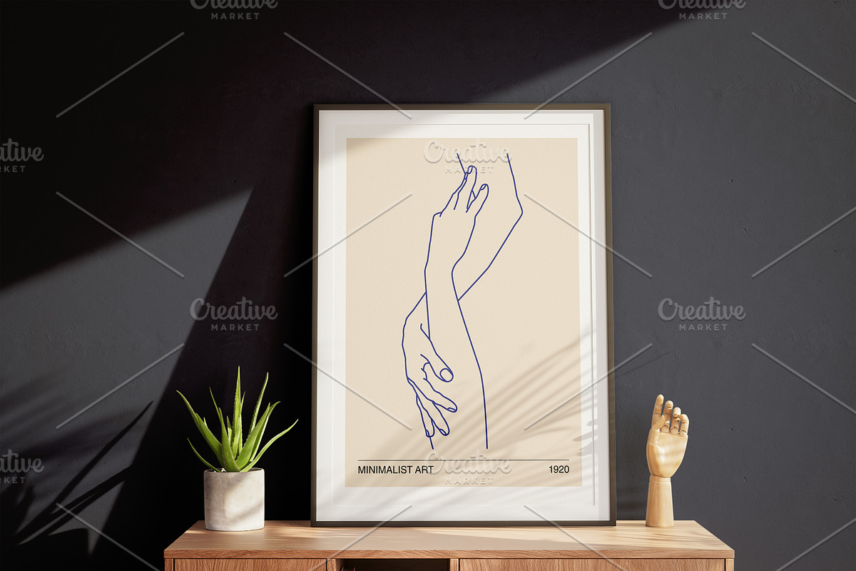Minimalist Line Printable Wall Art, a Background Graphic by C Design Studio (Photo 4 of 17)