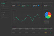 Black Neomorphism Dashboard Design, a Templates & Theme by Neha Guleria (Thumbnail 2 of 2)