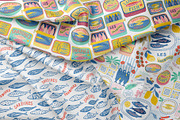 Mediterranean food Sardine patterns, a Pattern Graphic by Tani Kuzminka (Thumbnail 22 of 25)