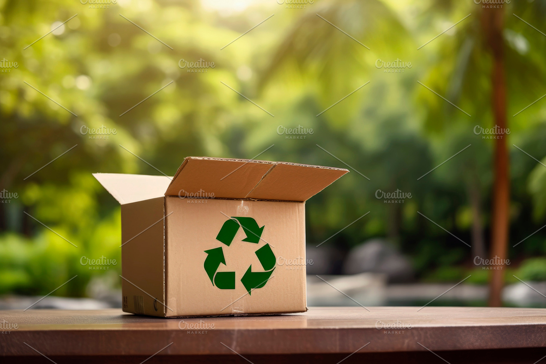 recycled cardboard box, a Background Photo by huertas19