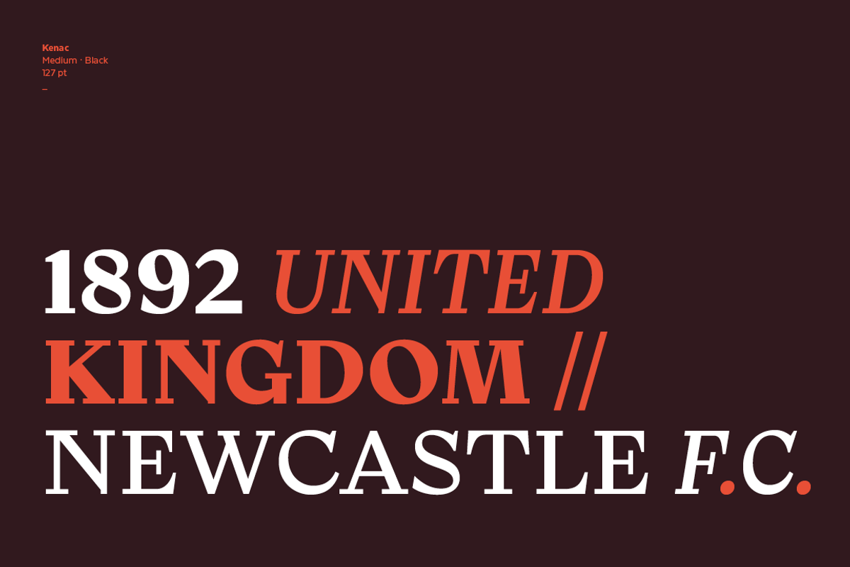 Kenac, a Serif Font by Latinotype (Photo 11 of 15)