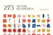 Colorful Flora | Wall Art Creator, an Object Graphic by Leleka.Store (Thumbnail 12 of 17)